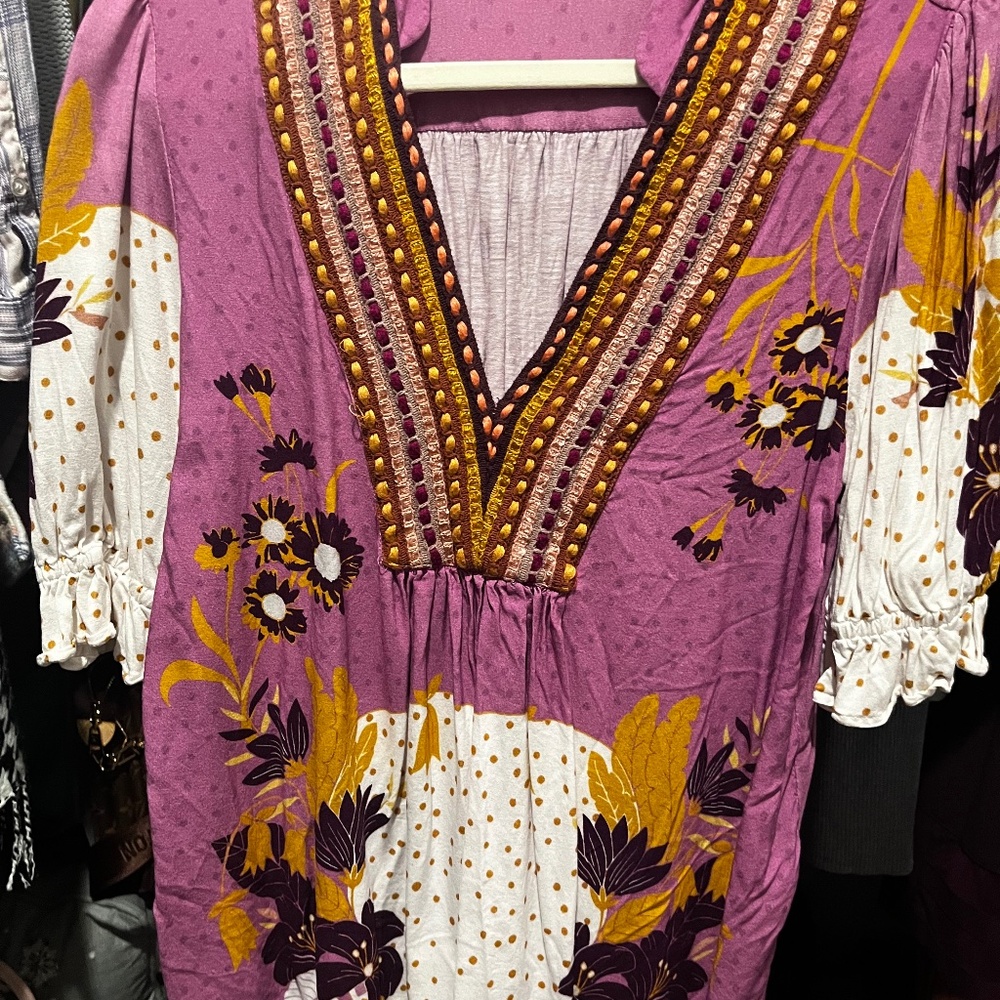 Women’s Anthropology babydoll blouse